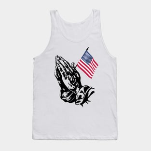 Prayer - USA America Tank Top